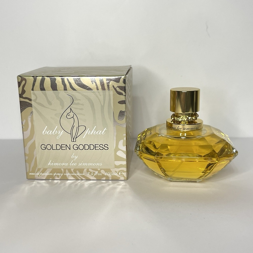 BABY PHAT Golden Goddess By Kimora Lee Simmons Women Eau de Parfum Spray 3.4 Oz